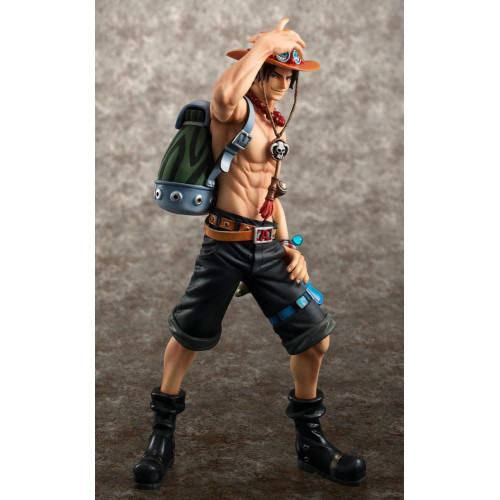 One Piece statue Excellent Model NEO-DX Portgas D. Ace 10th Limited Ver. 23 cm - MegaHouse