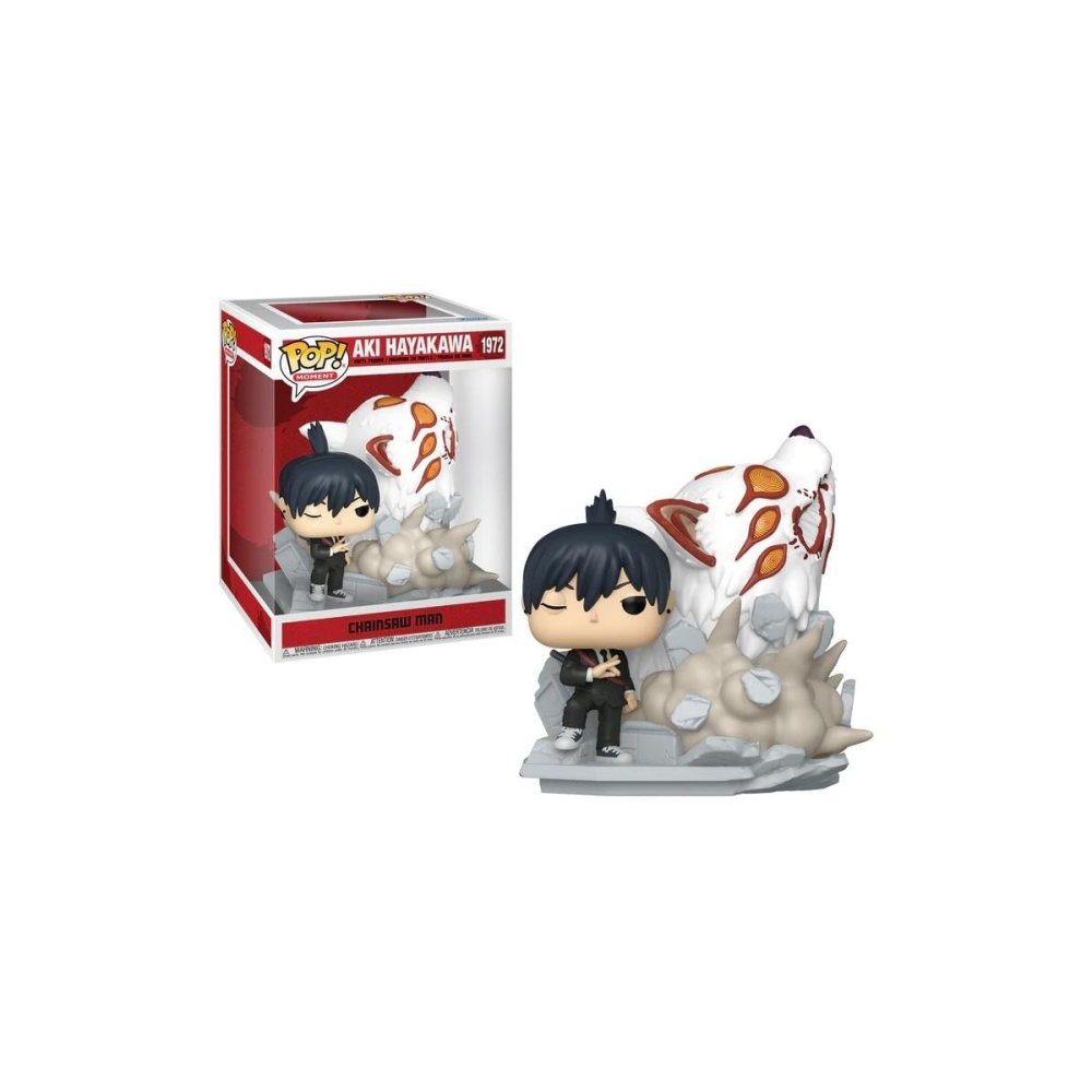 Figurine Pop CHAINSAW MAN - POP Moment N° 1972 - Aki (Fox Devil)