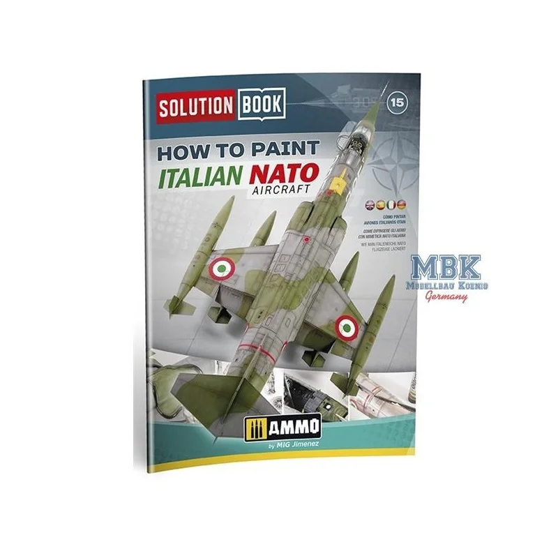 Comment peindre le livre de solutions de l'avion italien de l'OTAN