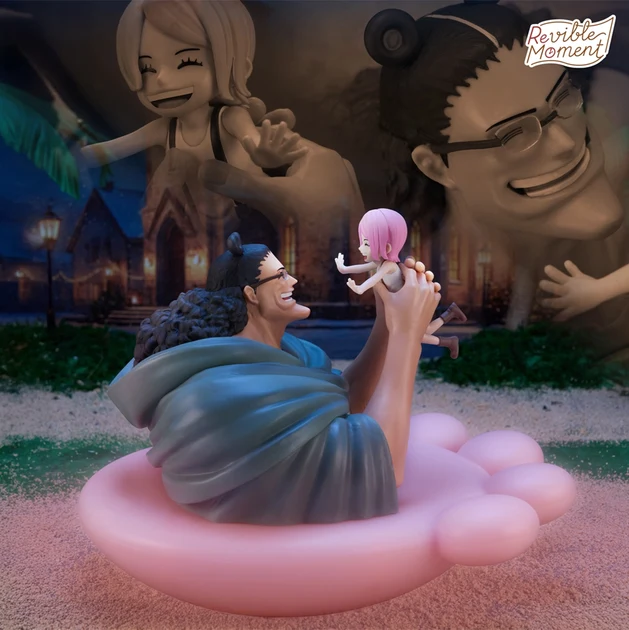 One Piece - Figurine - Kuma & Bonney - Dramatic Memories - Revible Moment