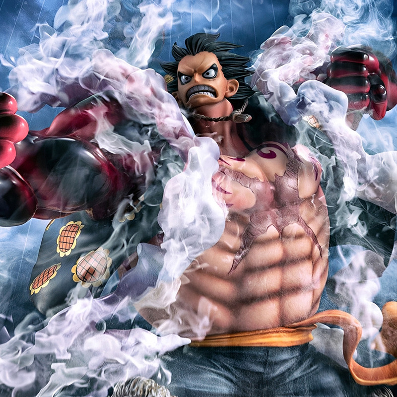 Figurine – ONE PIECE Monkey D. Luffy Gear 4 Boundman 10th Limited Ver. Portrait Of Pirates SA-MAXIMUM Megahouse