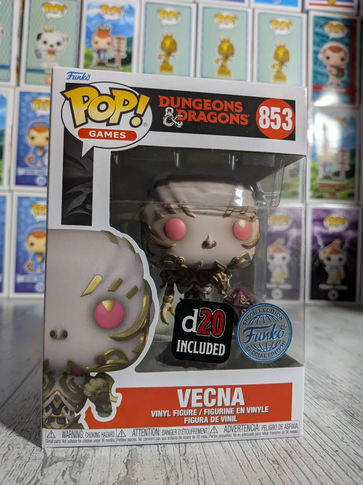 Funko Pop! – Games Dungeons & Dragon #853 – Vecna (D20)