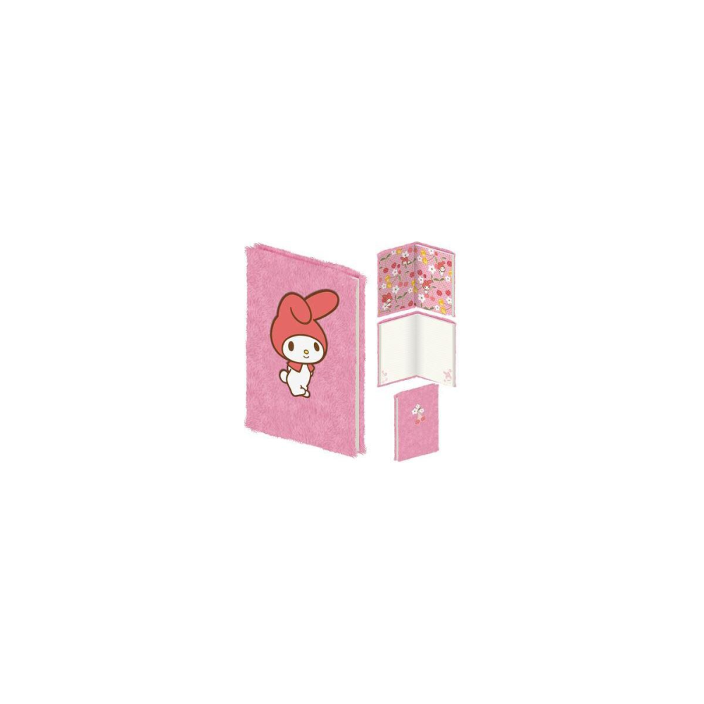 Sanrio My Melody Cherry Blossom Plush Notebook