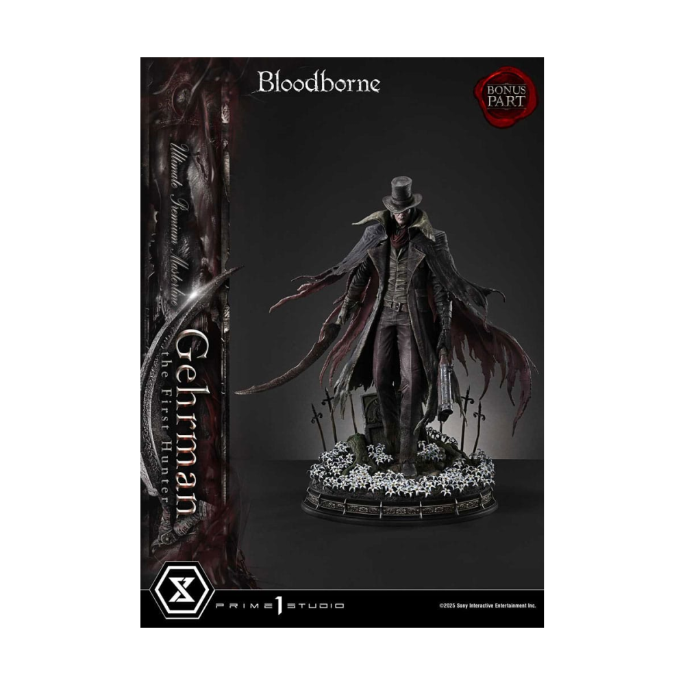 Bloodborne statuette Ultimate Premium Masterline Series 1/4 Gehrman Bonus Version 68 cm