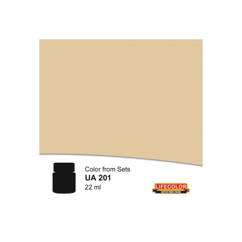 Peinture acrylique Gelb Braun (fauve) RAL 8020 22ml