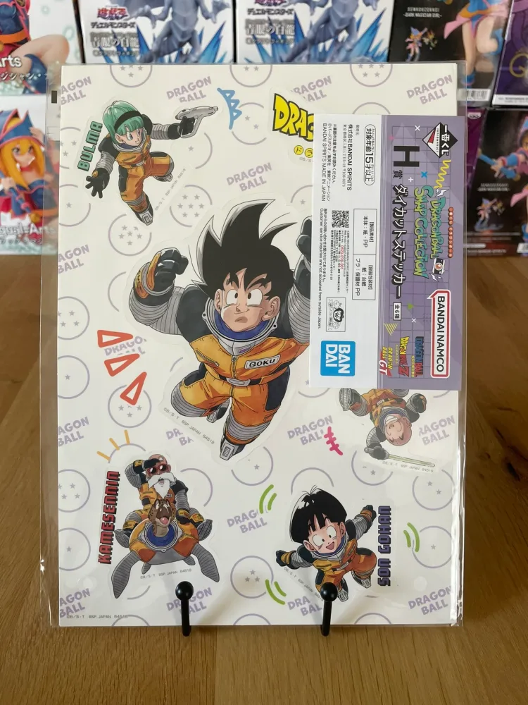 Dragon Ball – Goku & Co Stickers 29.7x21 cm · Ichiban Kuji Dragonball Snap Collection (Lot H)