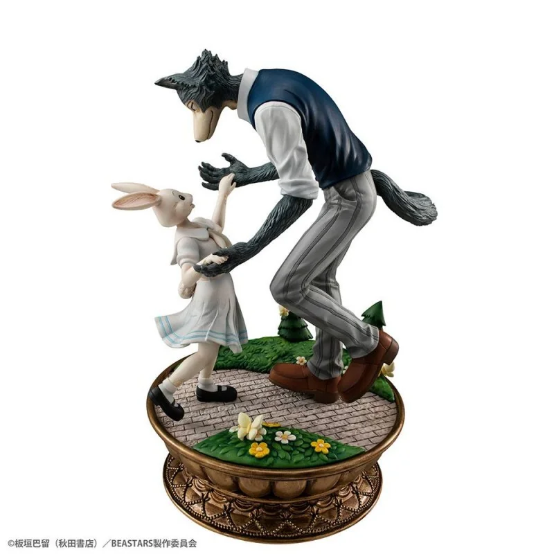 Figurine Beastars legoshi + statue haru