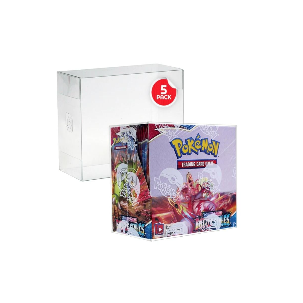EVORETRO - PET Protector For Display 36 boosters Pokemon 5pc