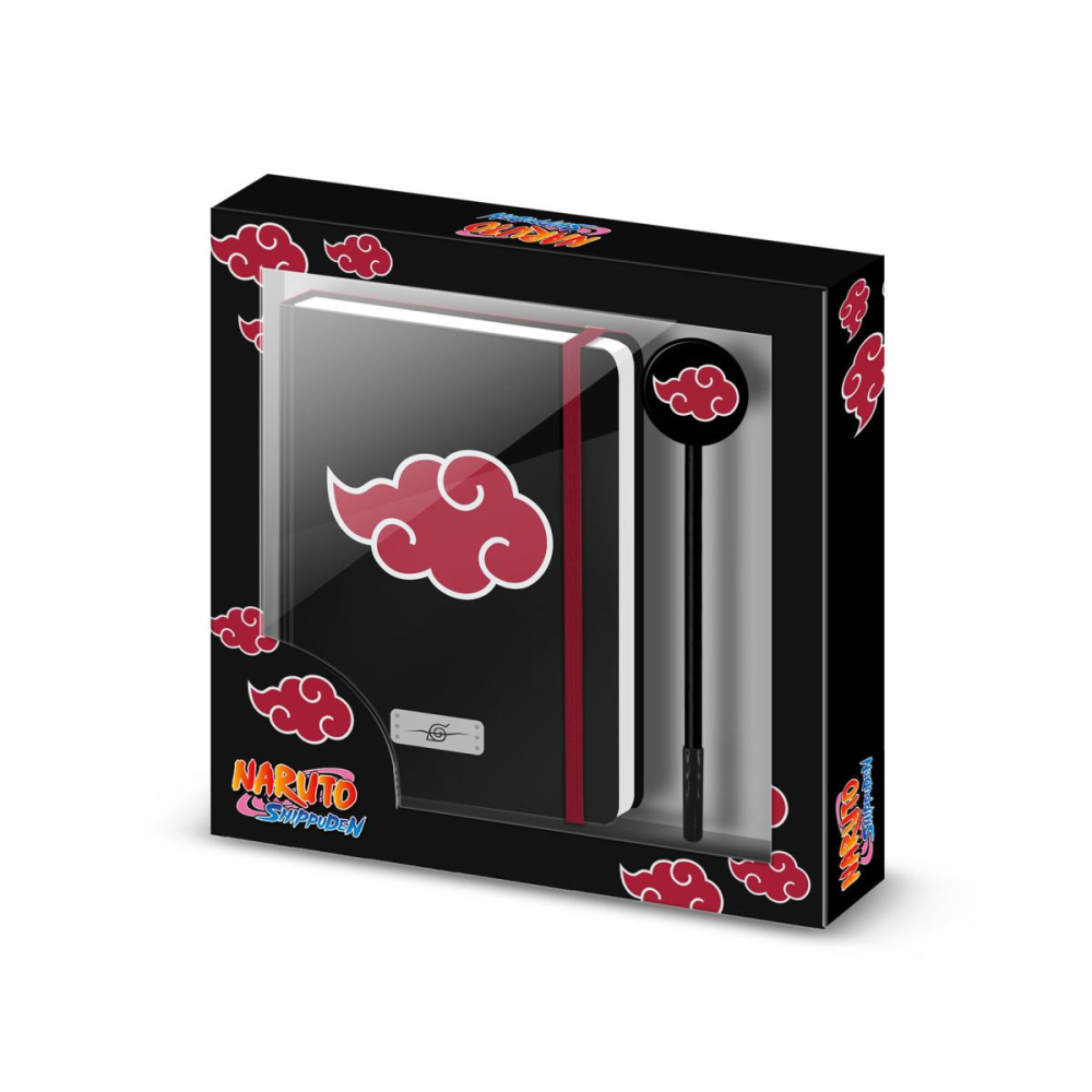 NARUTO - Gift Box - Notebook A5 + Stylo