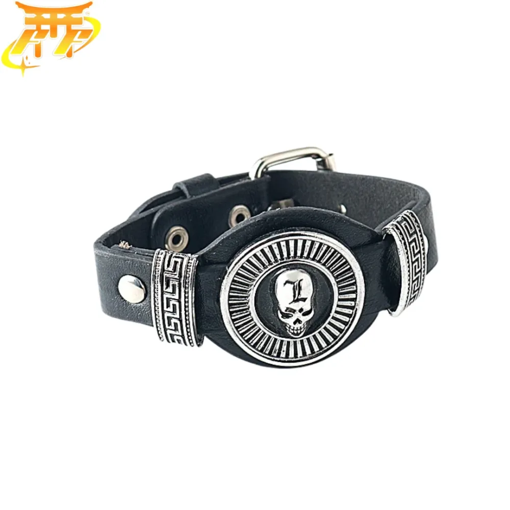 Bracelet L "Crâne Argenté" - Death Note™
