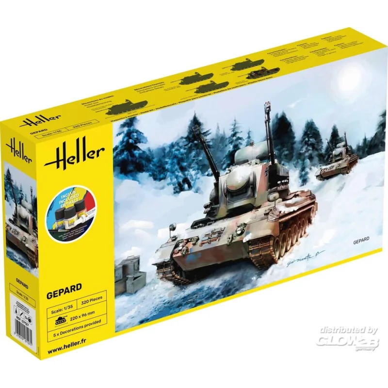 Maquette KIT DE DÉMARRAGE Gepard