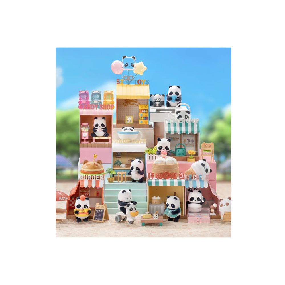 Panda Roll - 52Toys Shopping Street Boite De 6pcs
