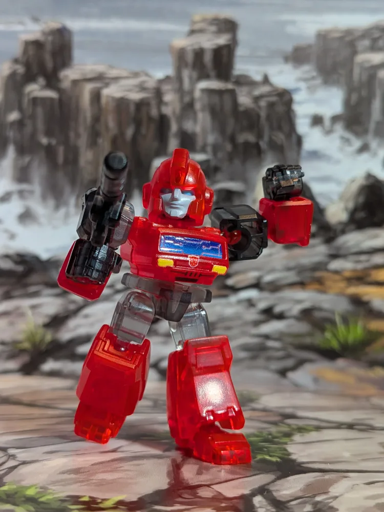 Blokees – Transformers Galaxy Shining (DV01) · Glittering Ironhide (~4-6cm)