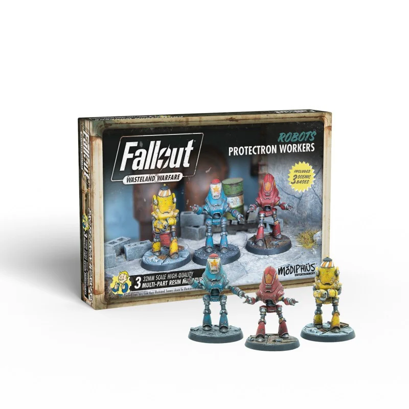 Jeu de plateau Coffret fww robots protectron workers