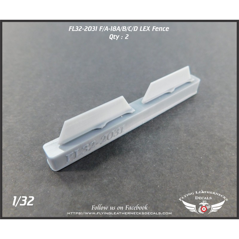 Accessoire Clôture McDonnell-Douglas F/A-18A/F/A-18B/F/A-18C/F/A-18D LEX x2