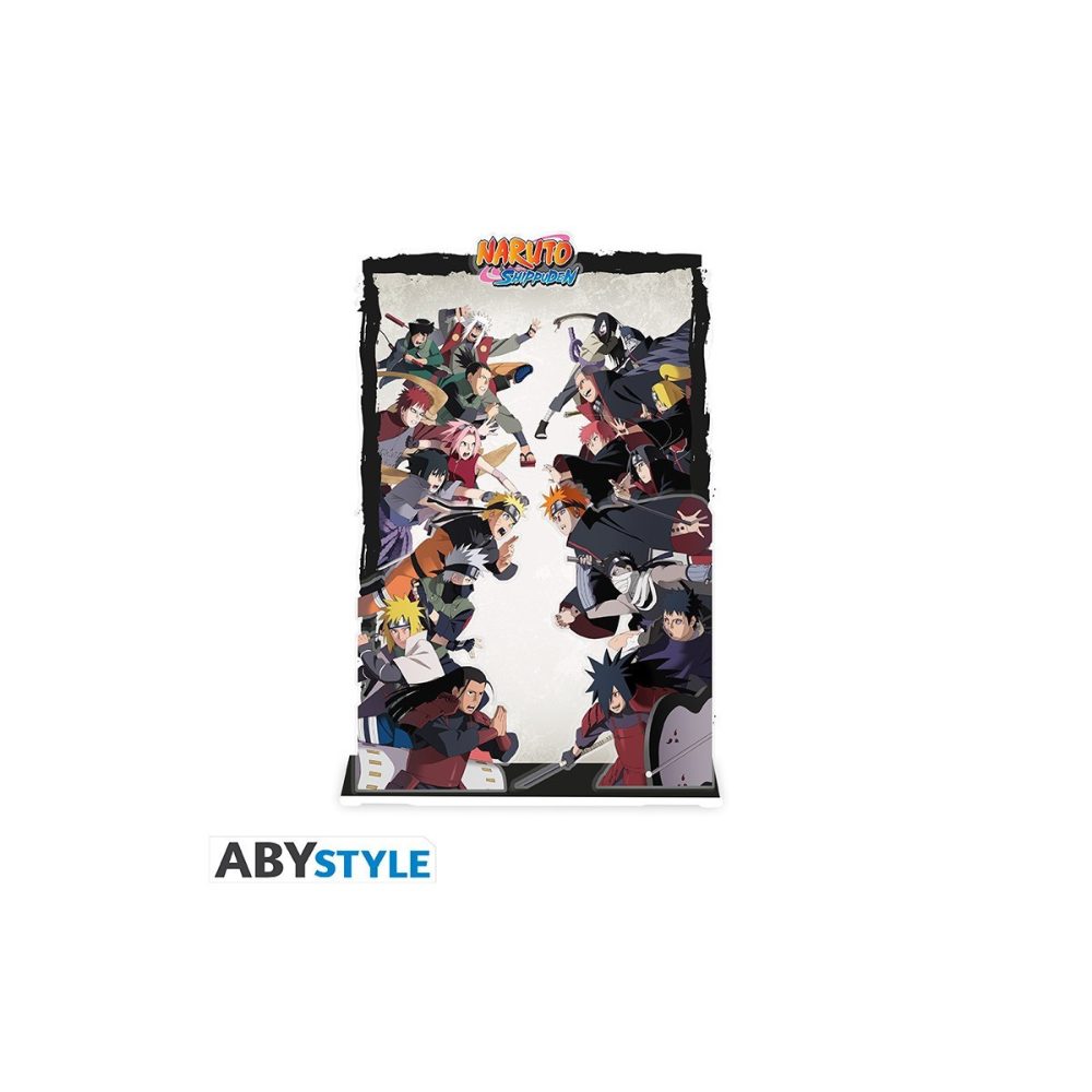 Acryl Diorama Naruto Shippuden - Combat de Groupe