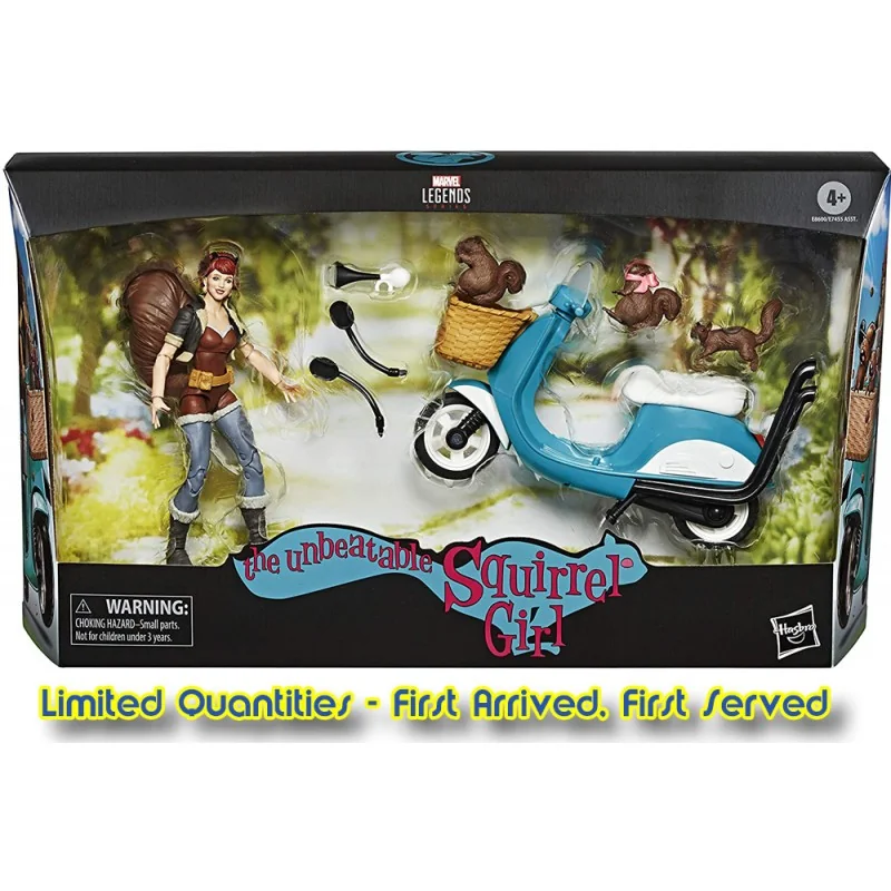 Figurine Marvel legends squirrel girl+scooter af