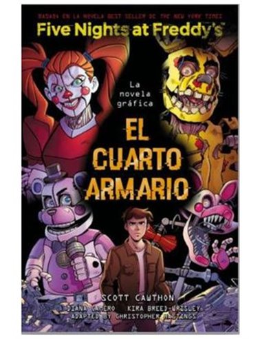 Five Nights At Freddy's la Novela Grafica el Cuarto Armario – Comic