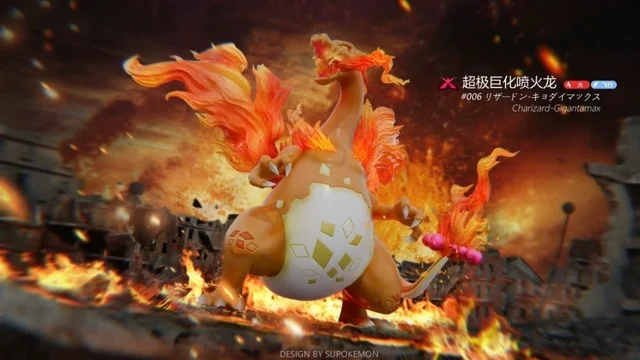 [PREORDER] 1/100 Scale Figure [DRAGON VALLEY] – Gigantamax Charizard