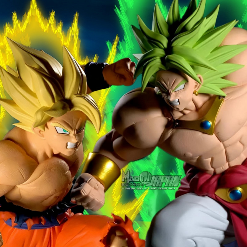 DBZ Broly vs Son Goku Match Makers Banpresto – Figurine