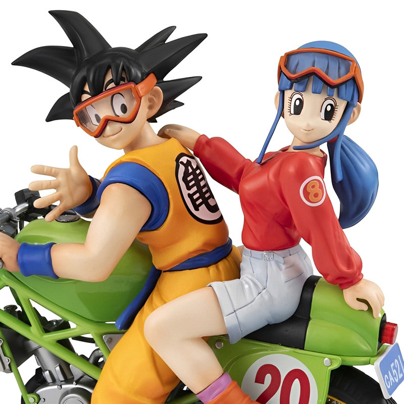 Figurine – DRAGON BALL Son Goku & Chi-Chi Desktop Real McCoy Reissue Megahouse