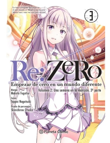 Re Zero Chapter 2 Manga – Tome 3