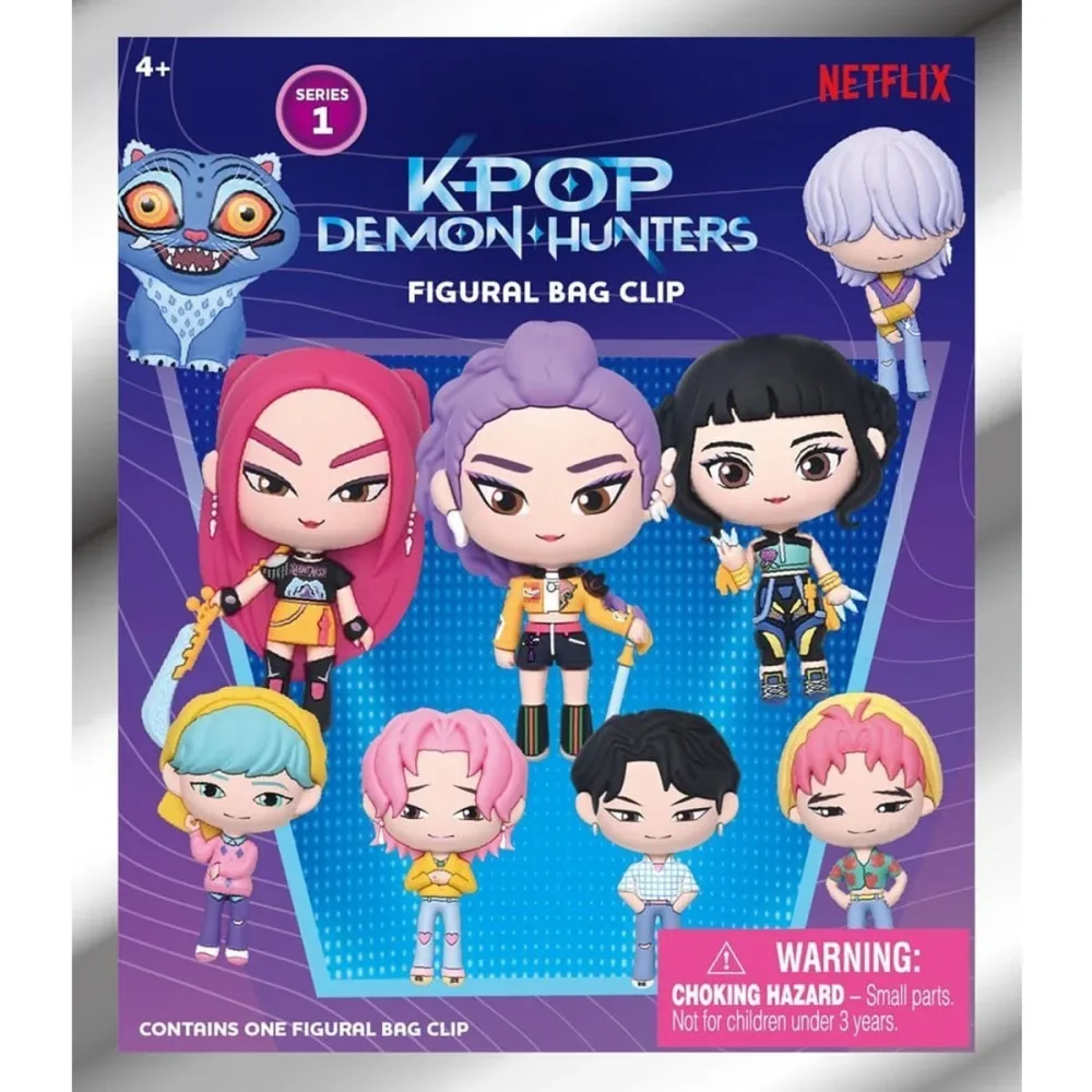 K-Pop Demon Hunters - Porte-clés Figurine K-Pop Demon Hunters - Sachet mystère