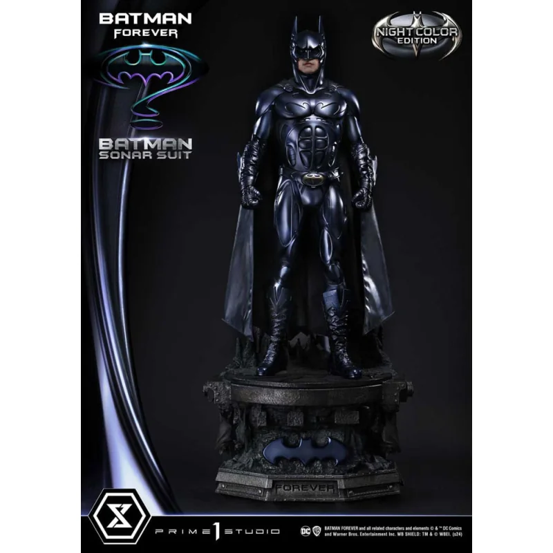 Batman Forever statuette Museum Masterline Series 1/3 Batman Sonar Suit Night Color Edition 95 cm