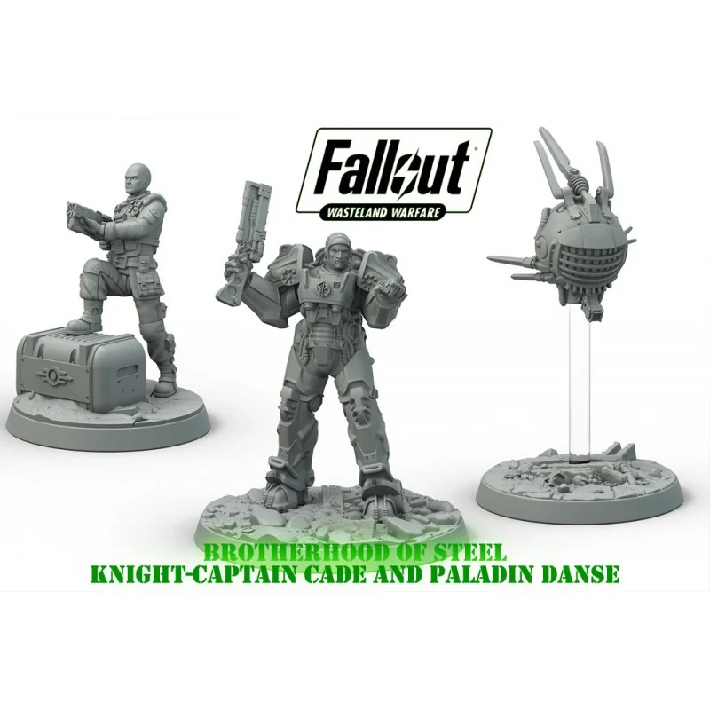 Jeu de plateau Fallout ww bos capt.cade & paladin danse