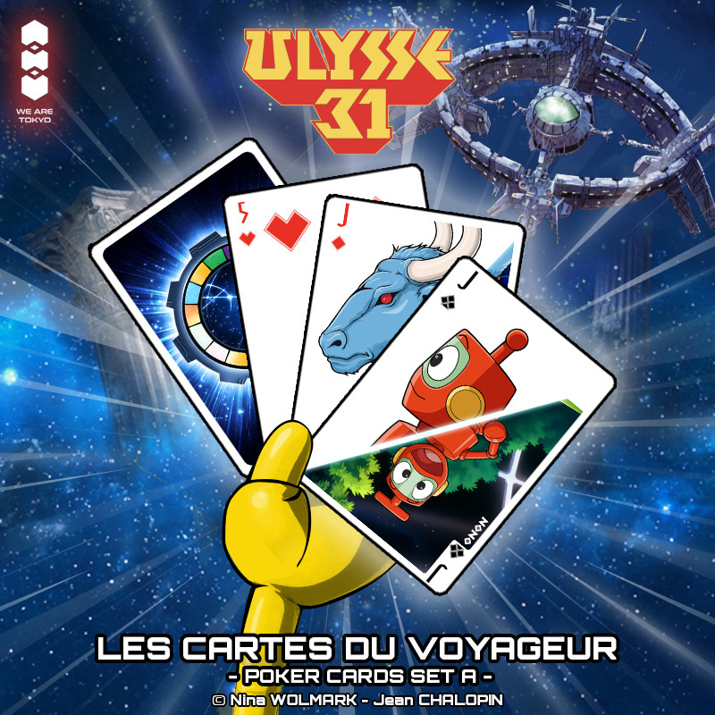 Ulysse 31 Jeu de 54 Cartes Poker Les Cartes du Voyageur – Collection