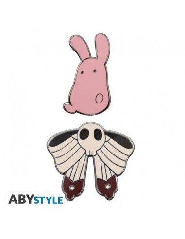 TOILET-BOUND HANAKO-KUN – Set 2 Pins Mokke & Nene's Bow