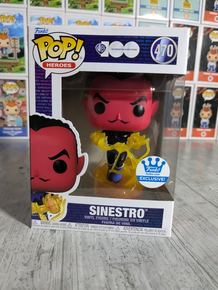 Heroes Warner 100 #470 – Funko Pop! – Sinestro