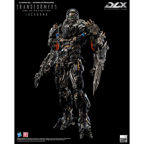 Transformers Age of Extinction figurine 1/6 DLX Lockdown 24 cm - THREEZERO