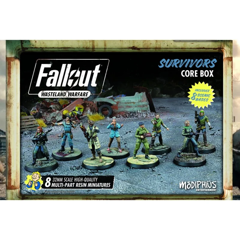 Jeu de plateau Fallout ww survivors core box