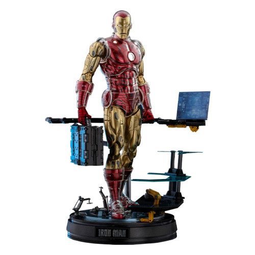 HotToys CMS08D38 Marvel Comics Figurine 1/6 Iron Man Deluxe Version 33cm