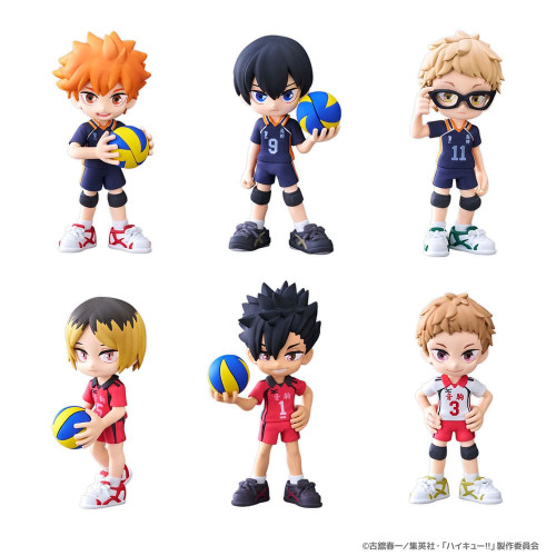 Haikyu!! pack 6 figurines PalVerse 9 cm - BUSHIROAD