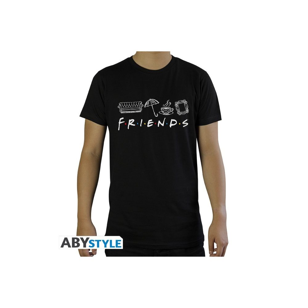 T-shirt Friends MC Black