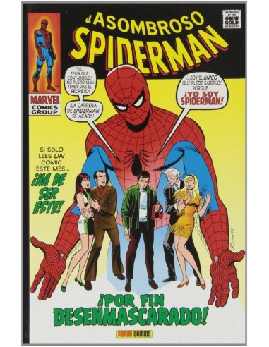 El Asombroso Spiderman. Por Fin Desenmascarado(marvel Gold) – Comic