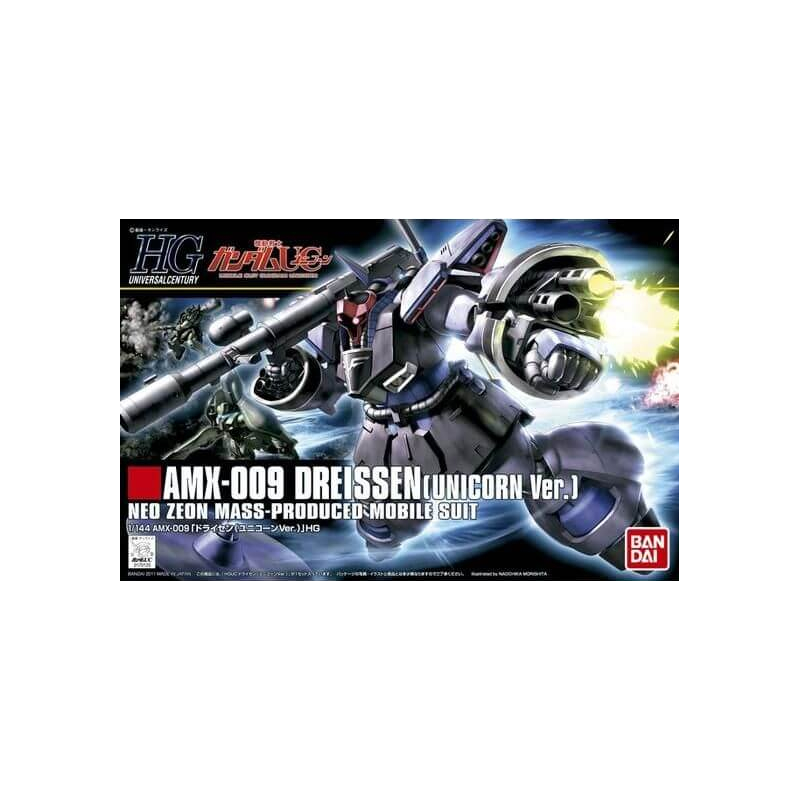 Gunpla GUNDAM - 1/144 HGUC DREISSEN ( Unicorn Vers. ) - Model Kit