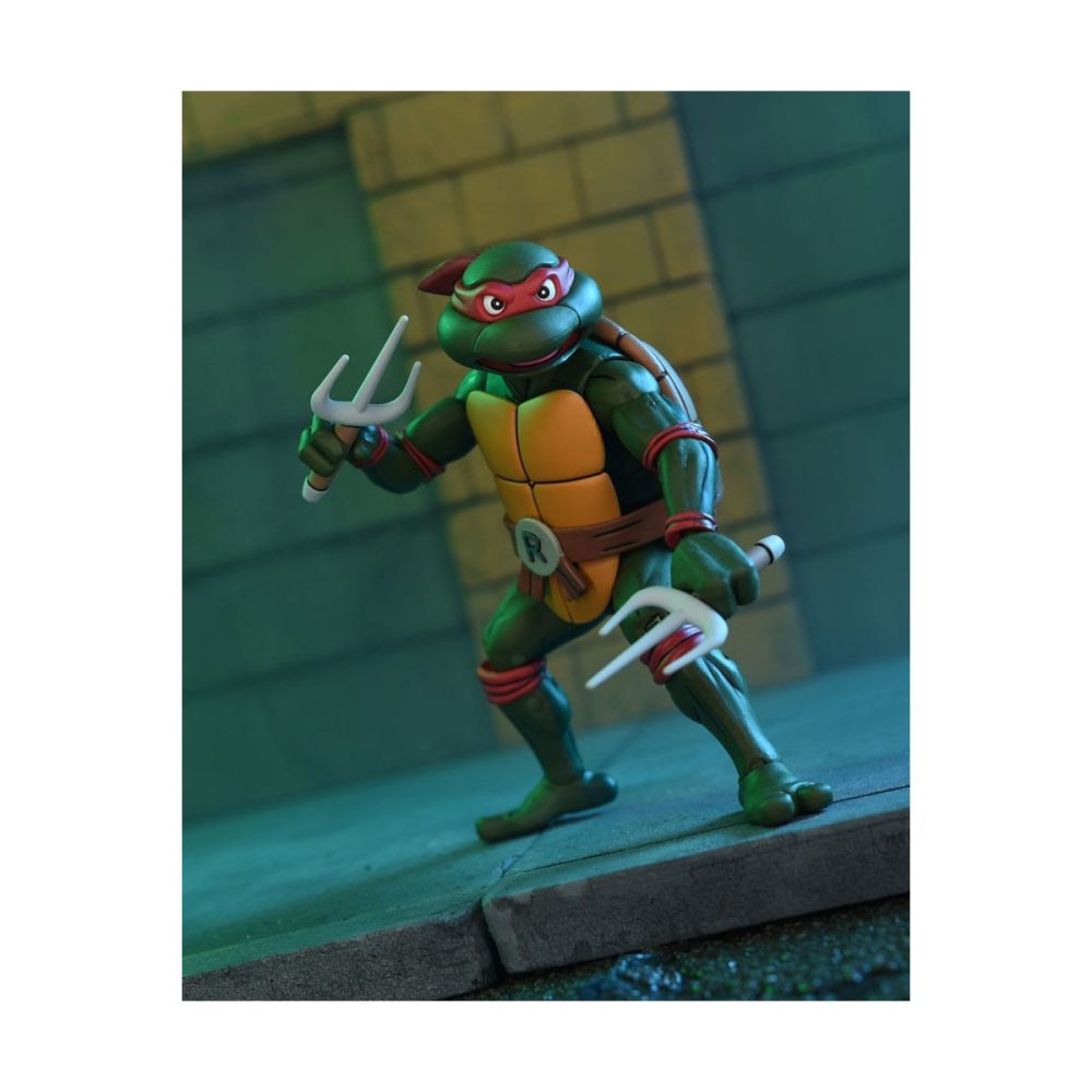 Tortues Ninja (Cartoon) Raphael VHS Ultimate Neca