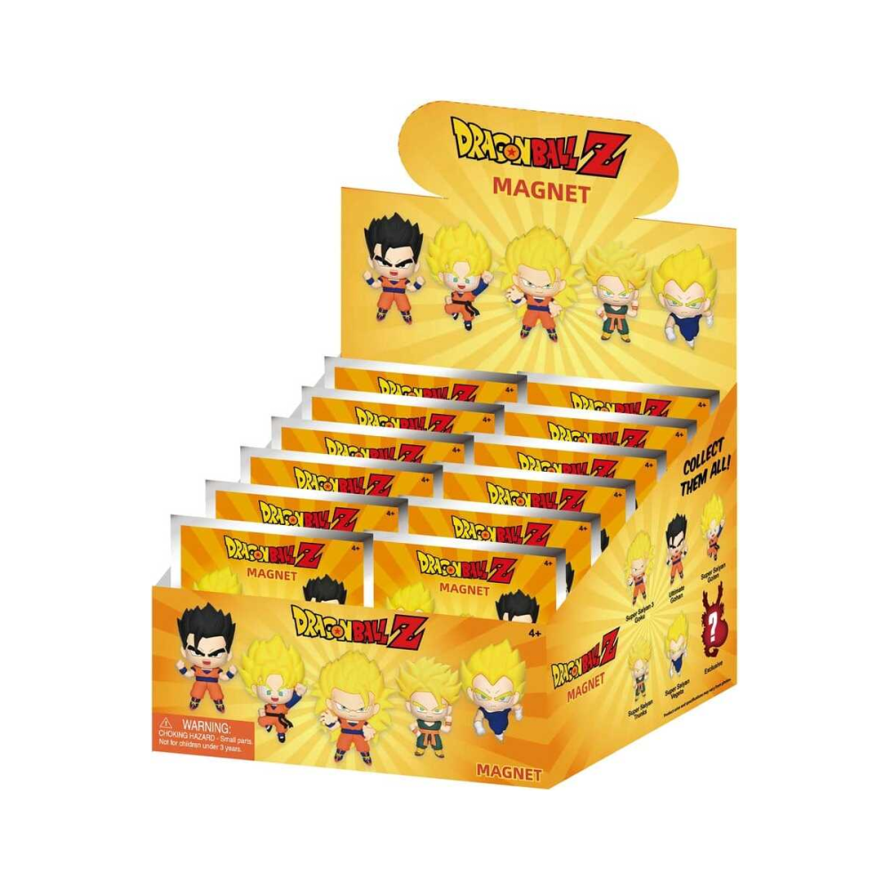 Dragonball Z 3D aimants en PVC Série 1 Blind Bag Display (12)