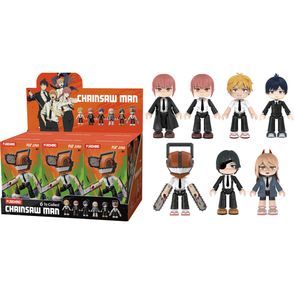 CHAINSAW MAN - Flexi Figs Demon Hunter Squad - Blind Box (6pcs)