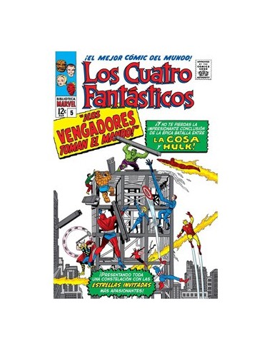 Biblioteca MARVEL 14 los 4 Fantasticos – Volume 5