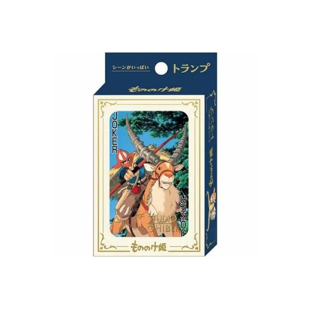 Princesse Mononoke - Jeu de 54 cartes à jouer
