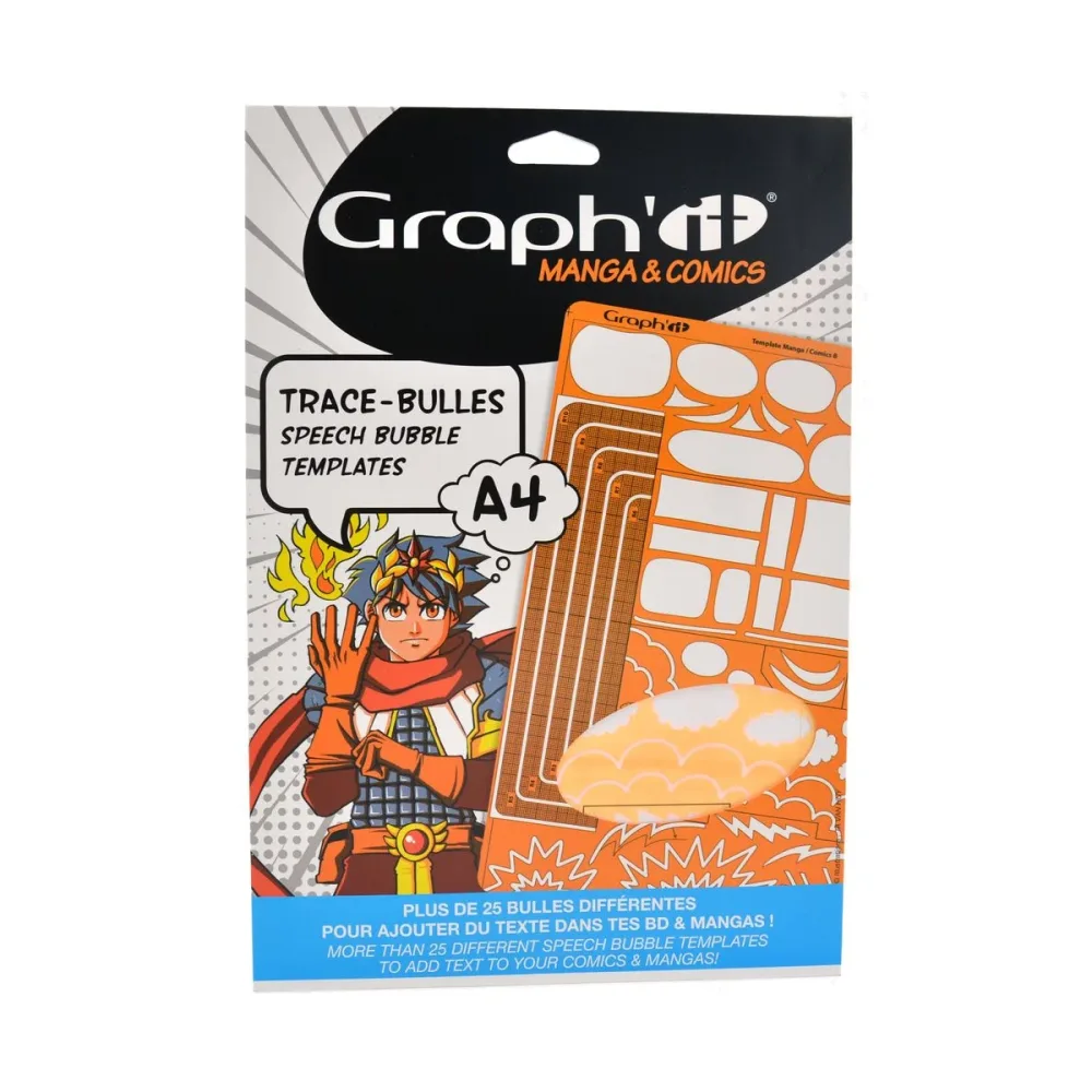 GRAPH'IT Trace Bulle Comics Manga B