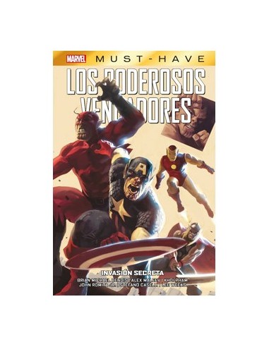MARVEL Must-have Poderosos Vengadores 3 : Invasion Secreta – Comic