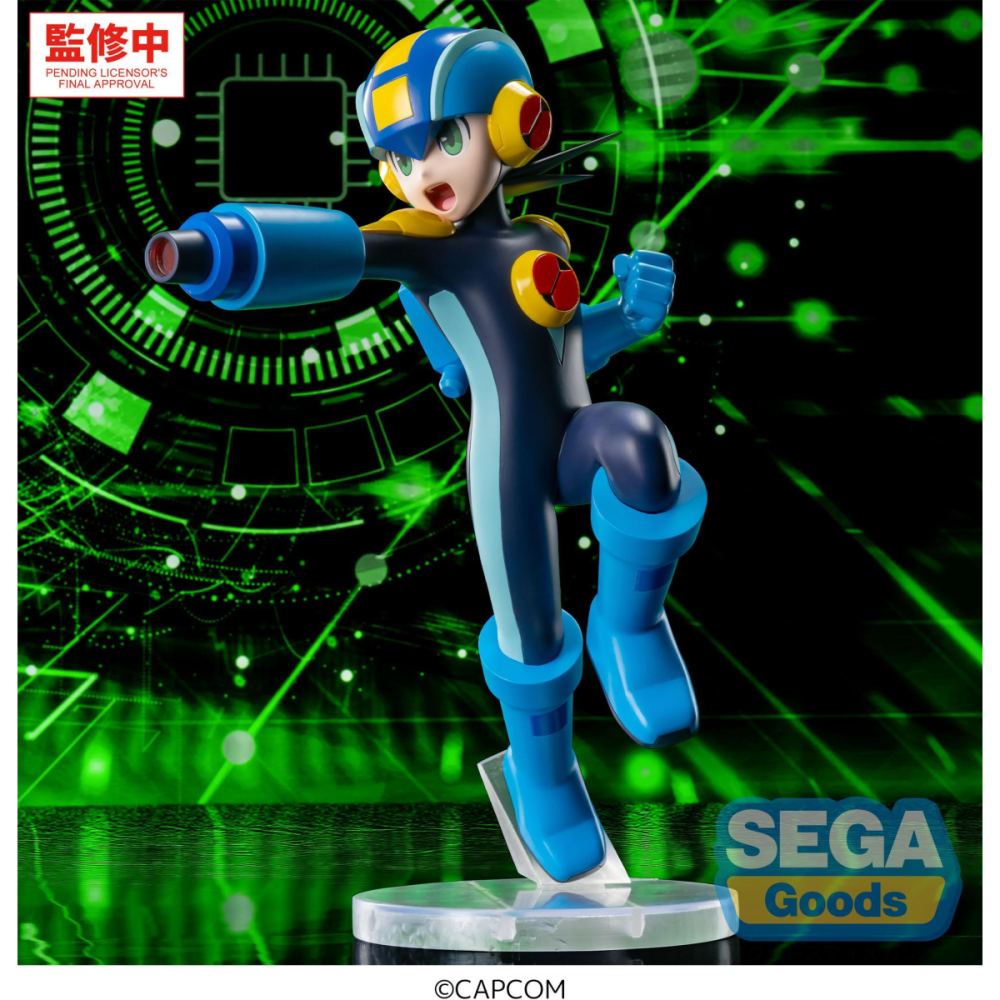 MEGA MAN BATTLE NETWORK - Mega Man - Figurine Luminasta 22cm