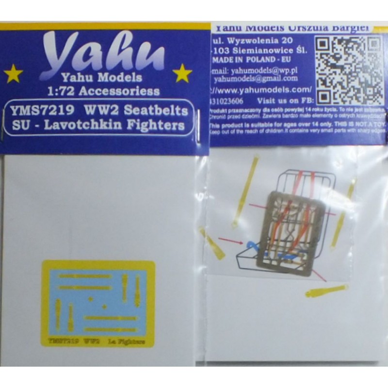 Accessoire Ceintures de sécurité WWII - SU - La fighters