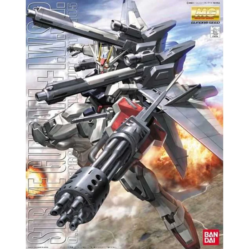 Gunpla Mg 1/100 strike gundam + iwsp