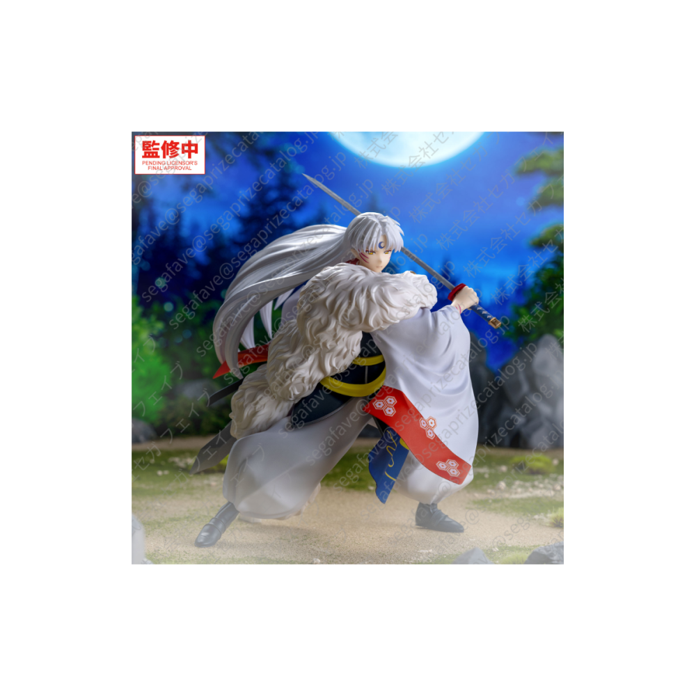 INUYASHA - Sesshomaru - Figurine Luminasta 17cm